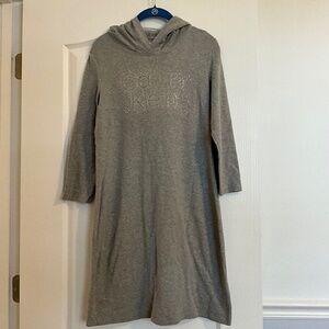 Calvin Klein hooded long sleeve dress size medium